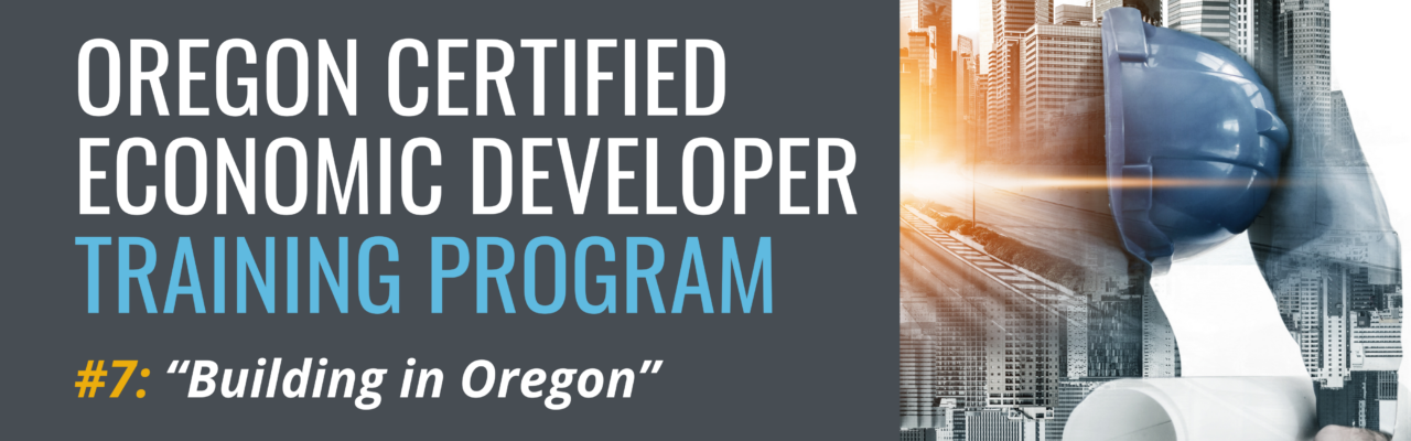 OCED Training: Building in Oregon