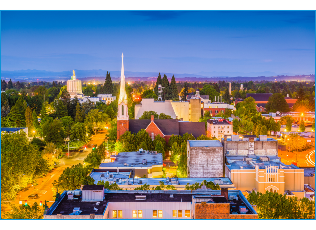 Downtown Salem Oregon